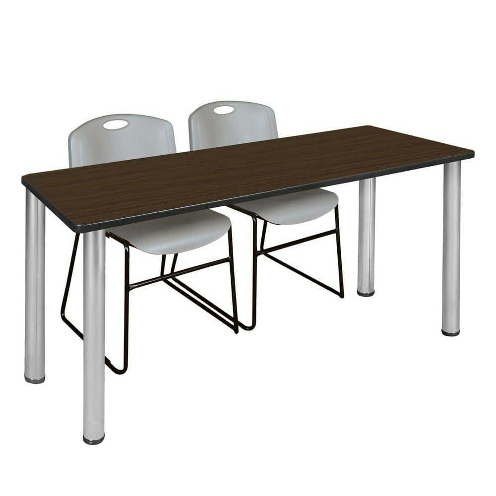 Kee 60x24-inch Training Table and 2 Zeng Chairs Set: $520.99