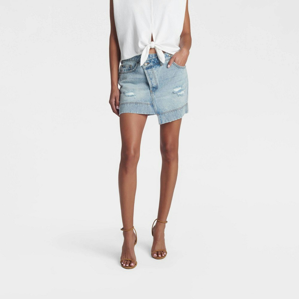 KBB by Kahlana The Dylan Mid-Rise Denim Mini Skirt: $35 KBB by Kahlana The Dylan Mid-Rise Denim Mini Skirt: $35