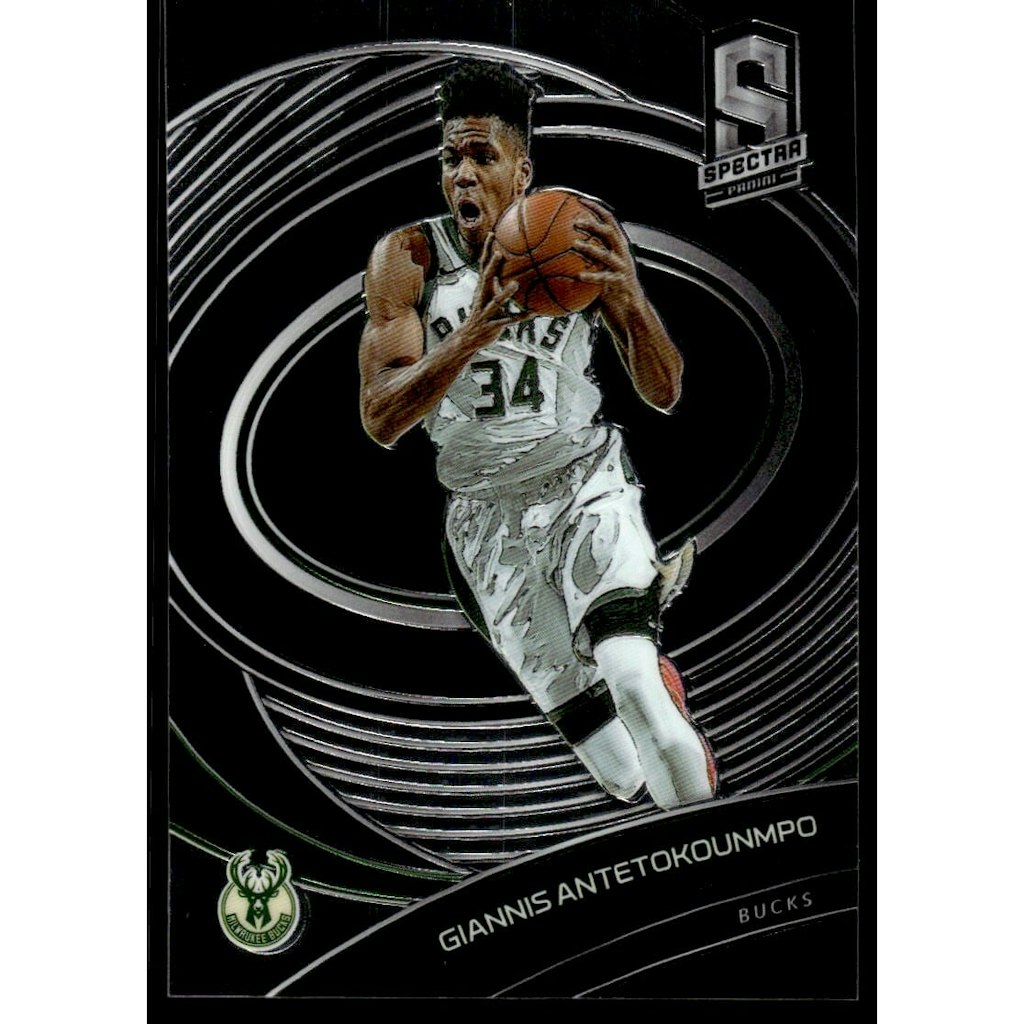 2020-21 Panini Spectra Giannis Antetokounmpo Trading Card: $12 2020-21 Panini Spectra Giannis Antetokounmpo Trading Card: $12