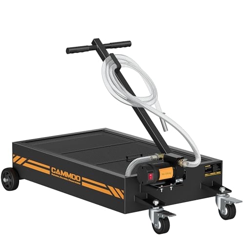 Cammoo 15-Gallon Electric Oil Drain Pan with Pump: $152.99