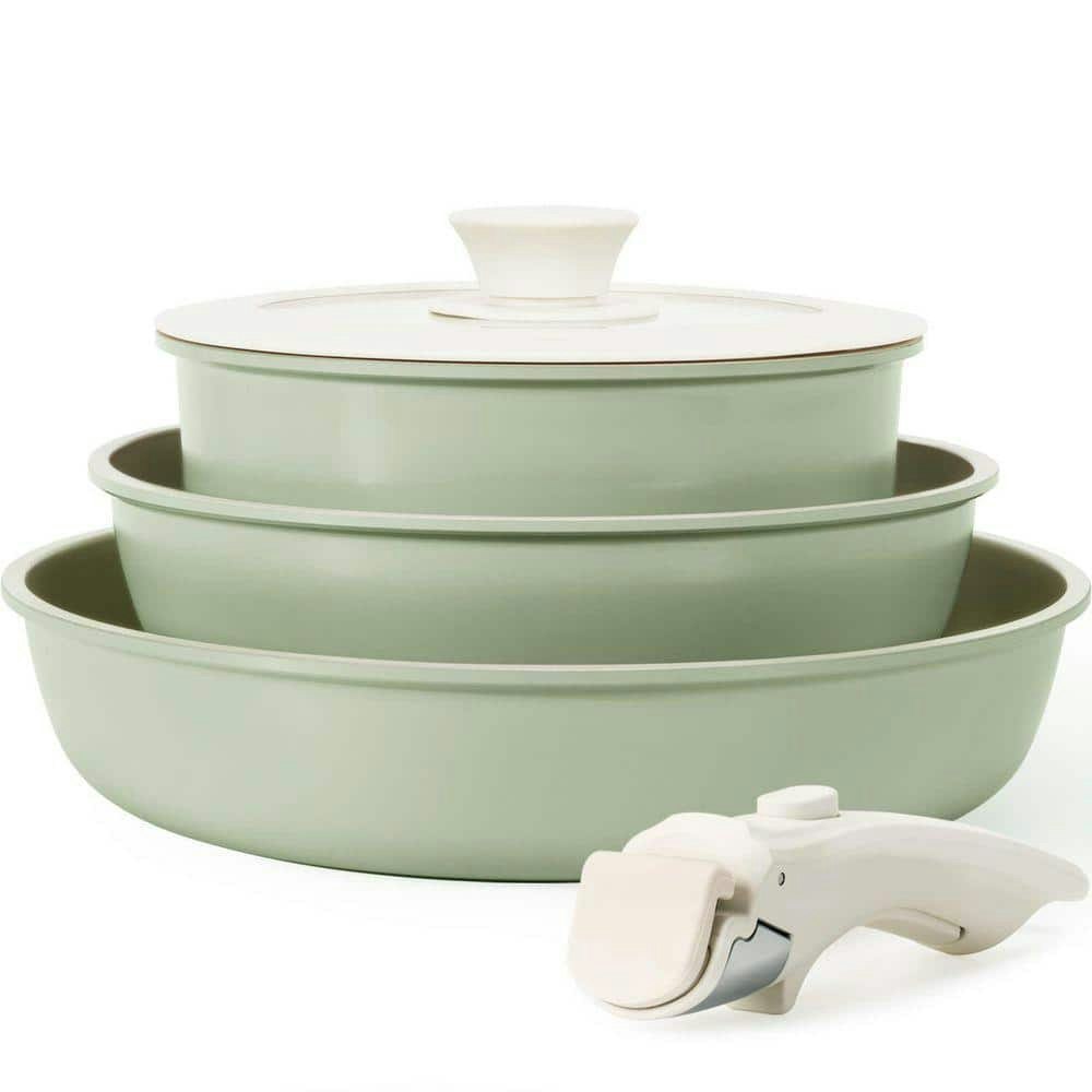 5-Piece Ceramic Nonstick Cookware Set: $90.35