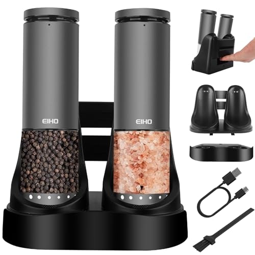 Eiho USB Rechargeable Electric Salt and Pepper Grinder Set: $39.09 Eiho USB Rechargeable Electric Salt and Pepper Grinder Set: $39.09