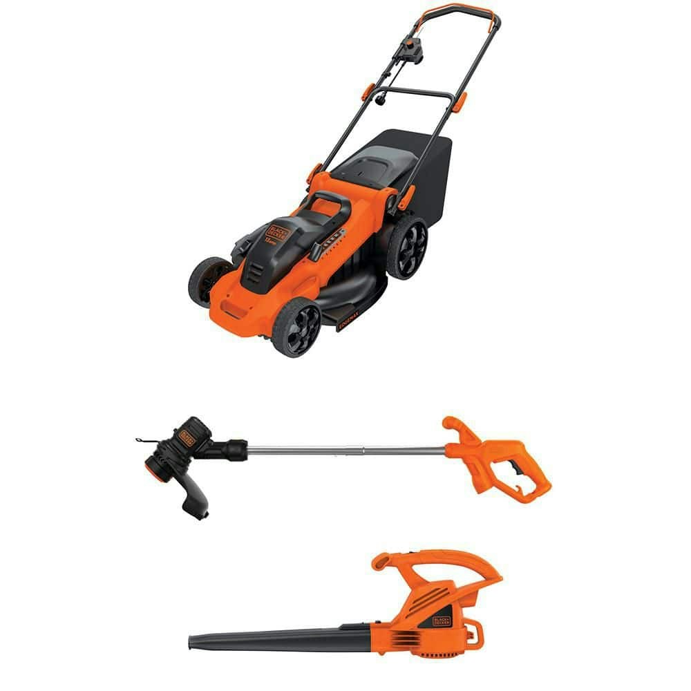 20-Inch Electric Lawn Mower, 13-Inch String Trimmer, and 7-Amp Leaf Blower Combo Kit: $347 20-Inch Electric Lawn Mower, 13-Inch String Trimmer, and 7-Amp Leaf Blower Combo Kit: $347