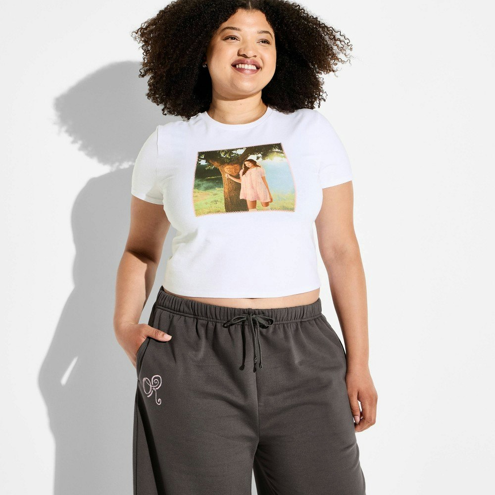 Women's Olivia Rodrigo Baby Graphic T-Shirt: $13 Women's Olivia Rodrigo Baby Graphic T-Shirt: $13