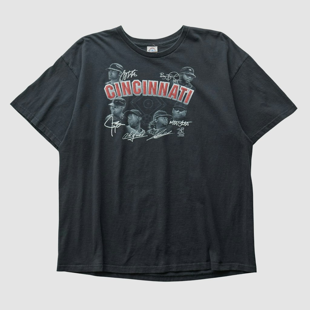 Fanatics Cincinnati Reds Delta 2000s T-Shirt: $39.99 Fanatics Cincinnati Reds Delta 2000s T-Shirt: $39.99