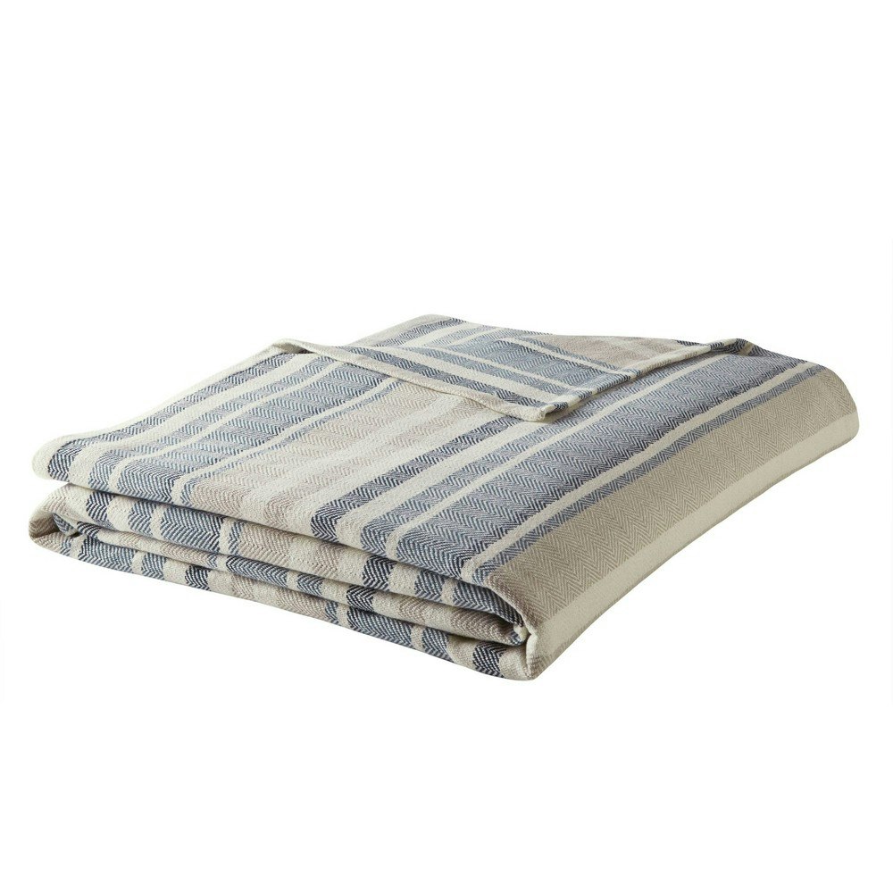 Eddie Bauer King Herringbone Stripe Cotton Blanket: $55.99 Eddie Bauer King Herringbone Stripe Cotton Blanket: $55.99