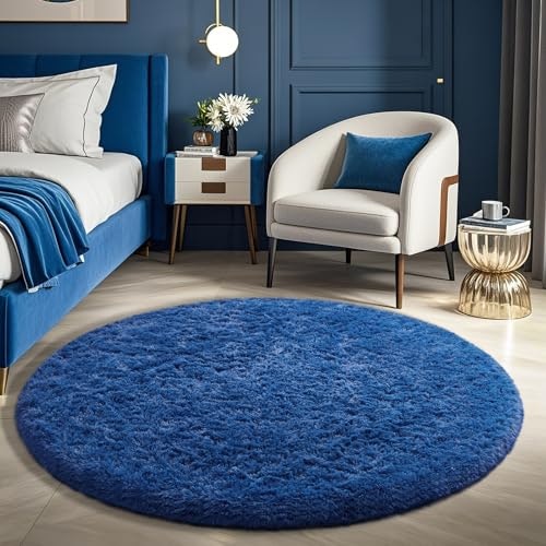 Ophanie 5-Foot Round Area Rug: $29.97