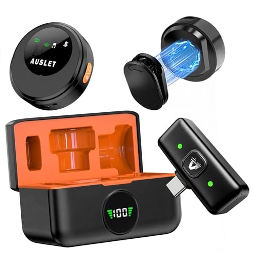 Auslet Wireless Lavalier Microphone: $25.98
