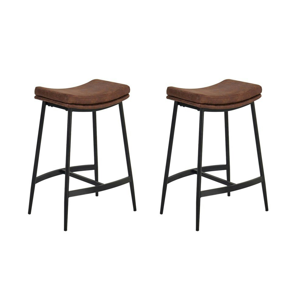 Nathan James Arlo Backless Counter Height Barstool 2-Pack: $171.99 Nathan James Arlo Backless Counter Height Barstool 2-Pack: $171.99