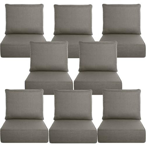 Belord 6-Inch Thick Outdoor Chair Cushion 8-Pack: $487.99