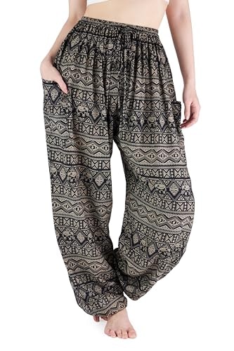 Lannaclothesdesign Women's Boho Harem Pants: $13.90