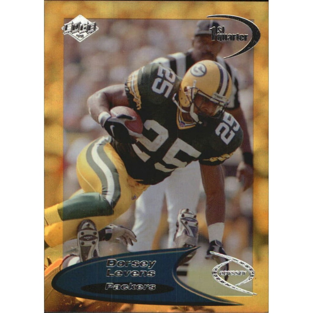 1998 Collector's Edge Odyssey Level 2 HoloGold Dorsey Levens #H55 Trading Card: $12 1998 Collector's Edge Odyssey Level 2 HoloGold Dorsey Levens #H55 Trading Card: $12