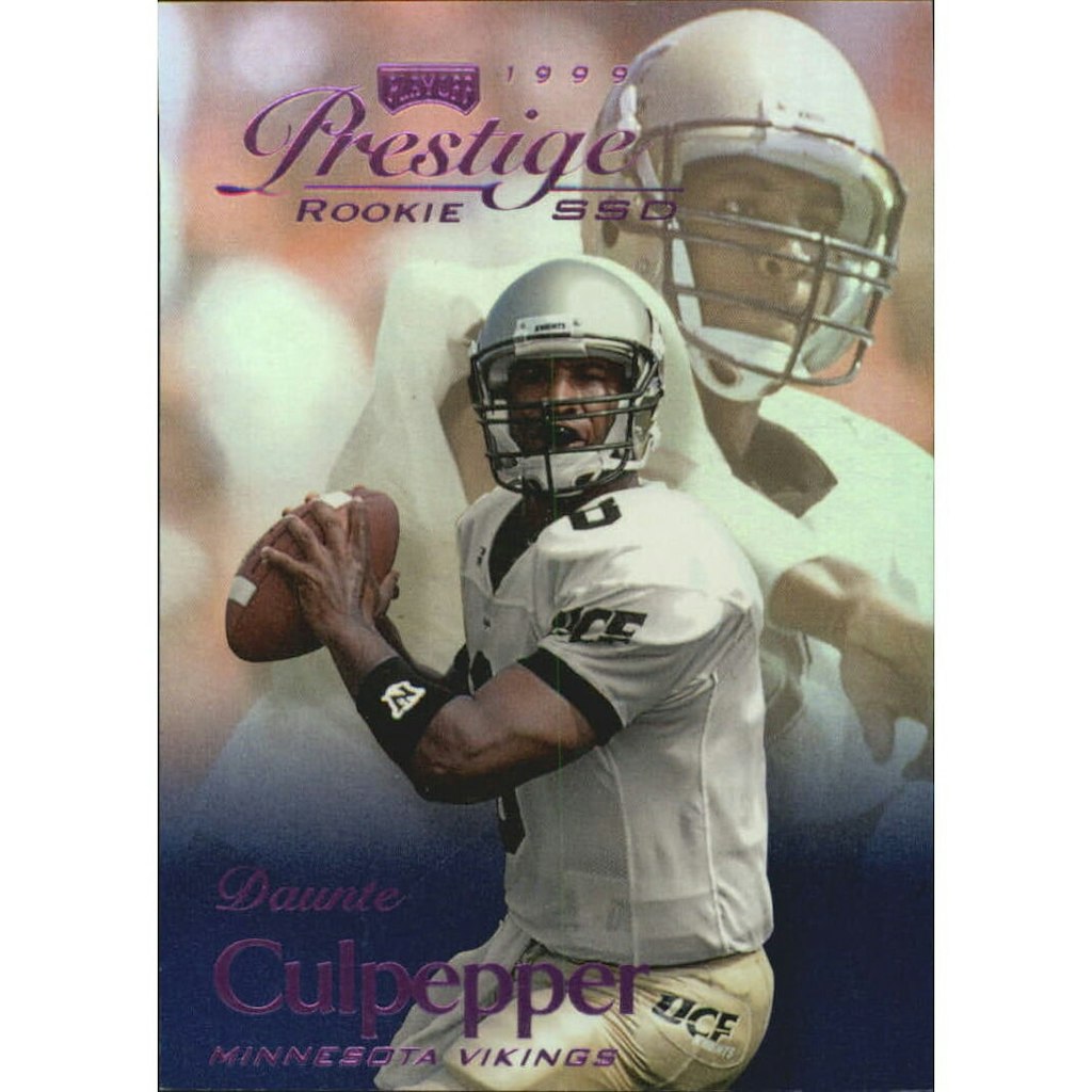 1999 Playoff Prestige Spectrum Purple Daunte Culpepper Card #170: $12 1999 Playoff Prestige Spectrum Purple Daunte Culpepper Card #170: $12