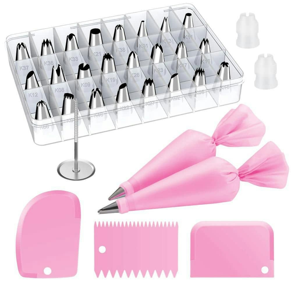 Piping Bag and Icing Tip Cake Decorating Set 32-Pack: $43.27 Piping Bag and Icing Tip Cake Decorating Set 32-Pack: $43.27