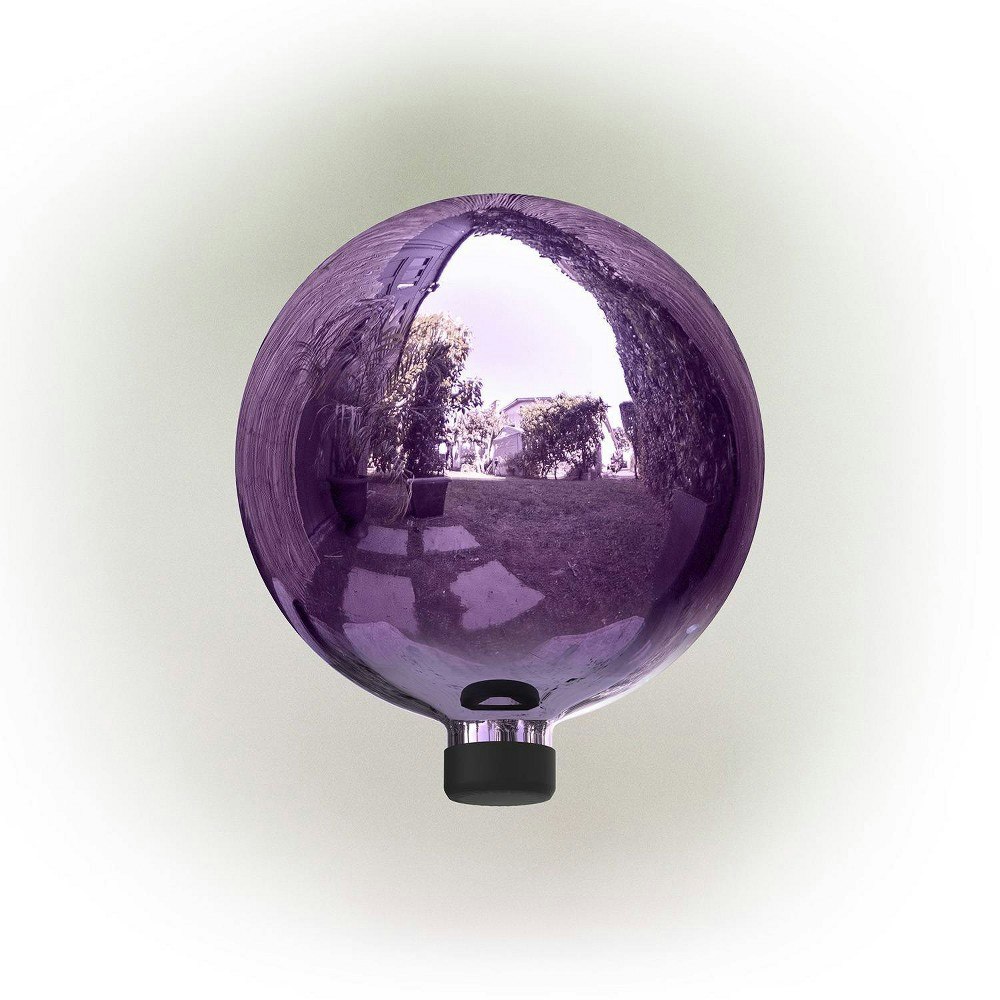 Alpine Corporation 10-inch Electric Purple Glass Gazing Globe: $37.49 Alpine Corporation 10-inch Electric Purple Glass Gazing Globe: $37.49