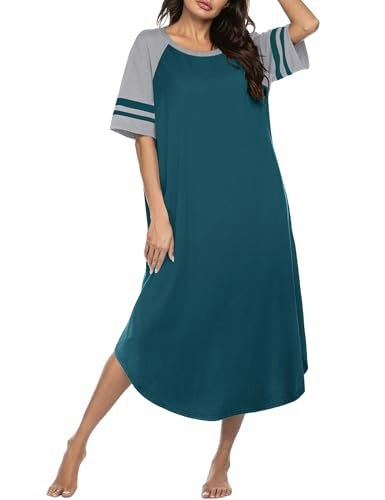 Ekouaer Women's Cotton Nightgown: $18.89 Ekouaer Women's Cotton Nightgown: $18.89