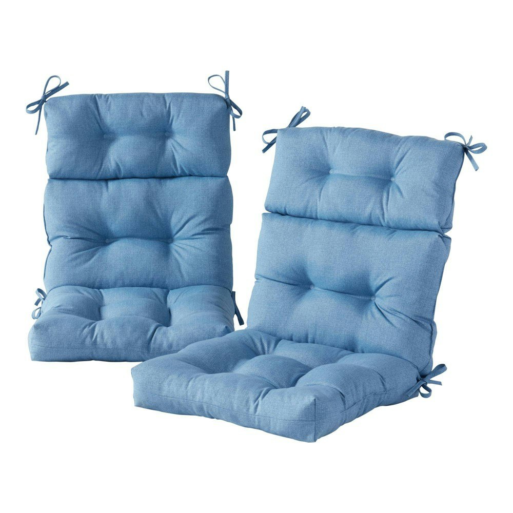 Kensington Garden 24"x22" Outdoor Seat and Back Chair Cushion 2-Pack: $189.99 Kensington Garden 24"x22" Outdoor Seat and Back Chair Cushion 2-Pack: $189.99