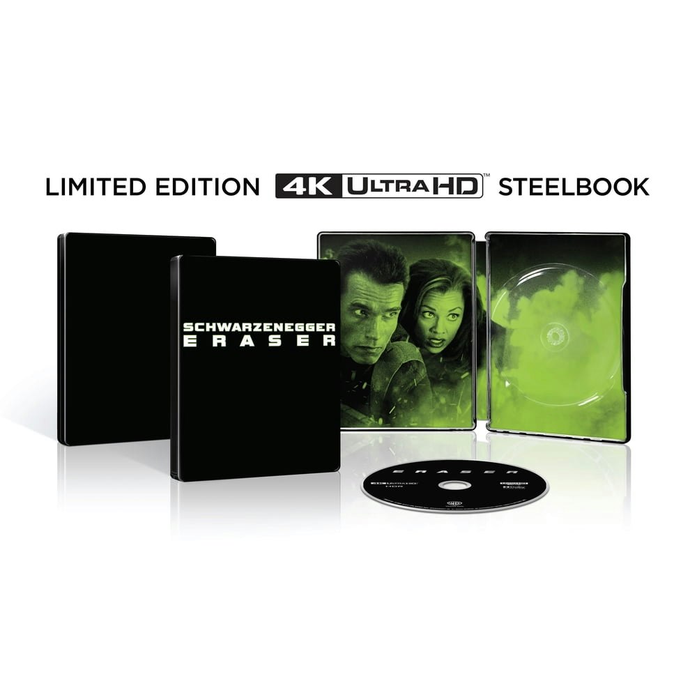 Eraser 4K Ultra HD Steelbook: $29.96 Eraser 4K Ultra HD Steelbook: $29.96