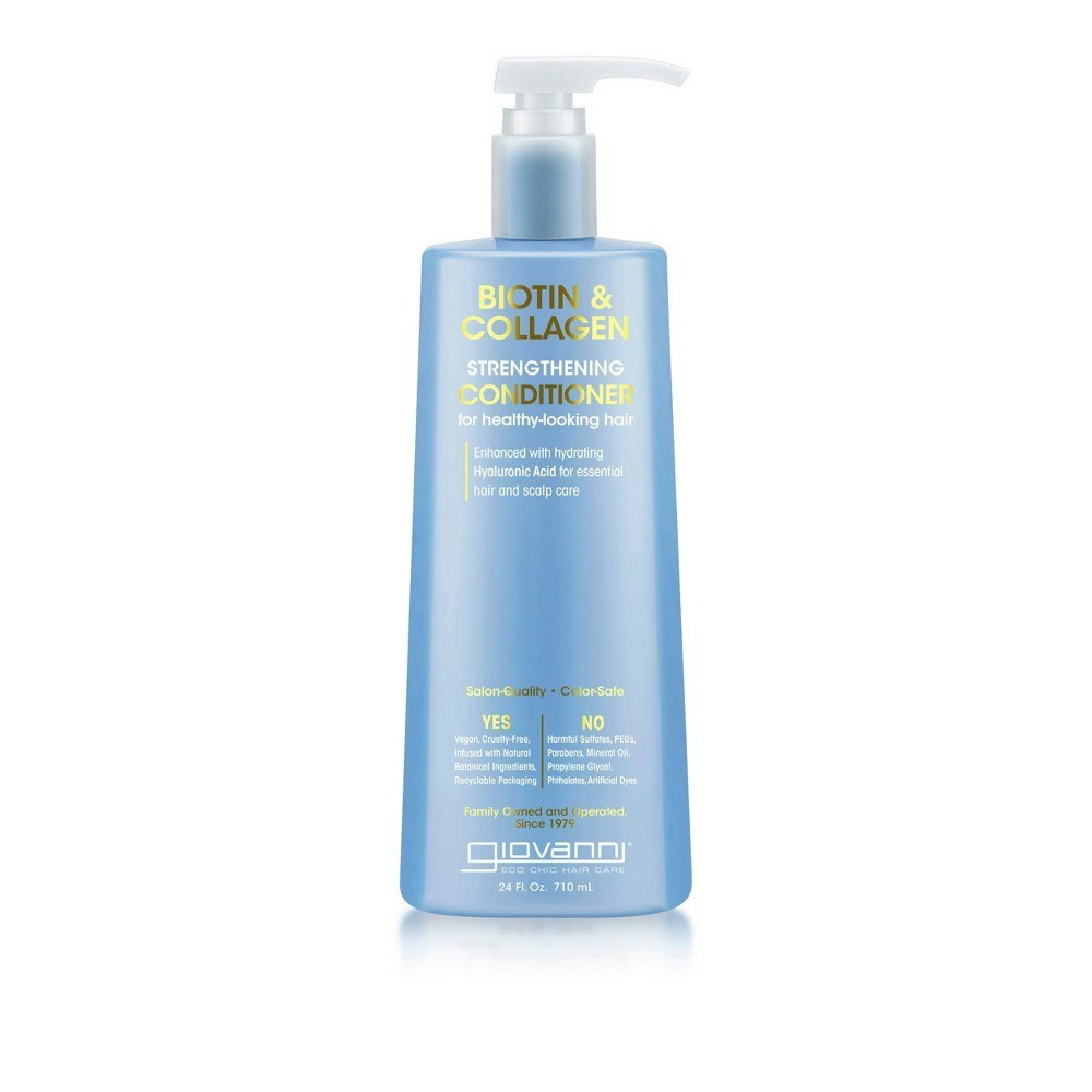 Giovanni Biotin & Collagen Strengthening Conditioner 24-oz.: $17.59 Giovanni Biotin & Collagen Strengthening Conditioner 24-oz.: $17.59