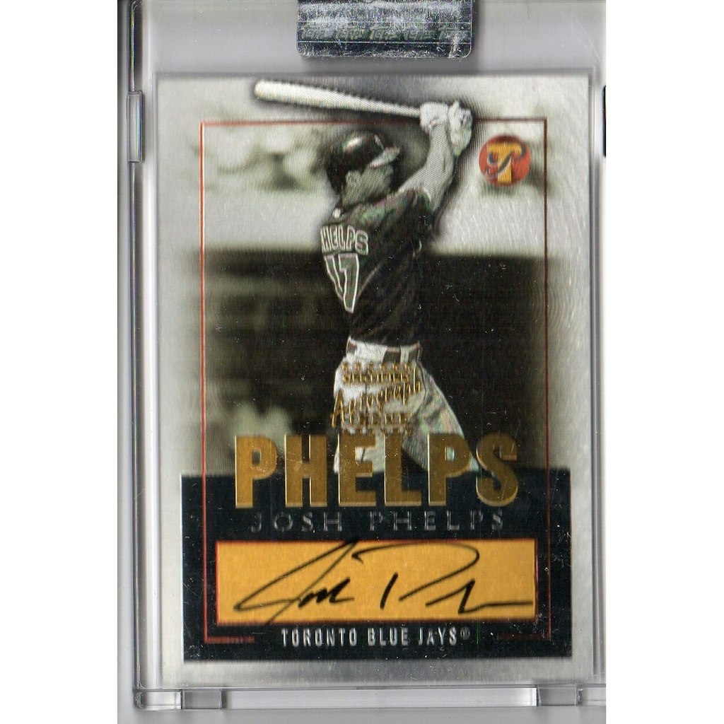 2003 Topps Pristine Josh Phelps Personal Endorsements Gold Card: $11 2003 Topps Pristine Josh Phelps Personal Endorsements Gold Card: $11