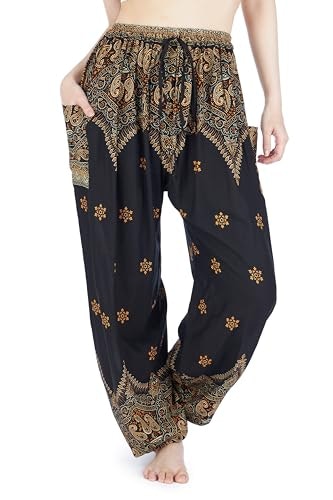 Lannaclothesdesign Women's Boho Harem Pants: $17.96