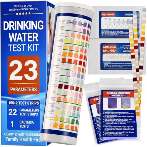 23-in-1 Water Test Kit 155-Count: $20.17 23-in-1 Water Test Kit 155-Count: $20.17