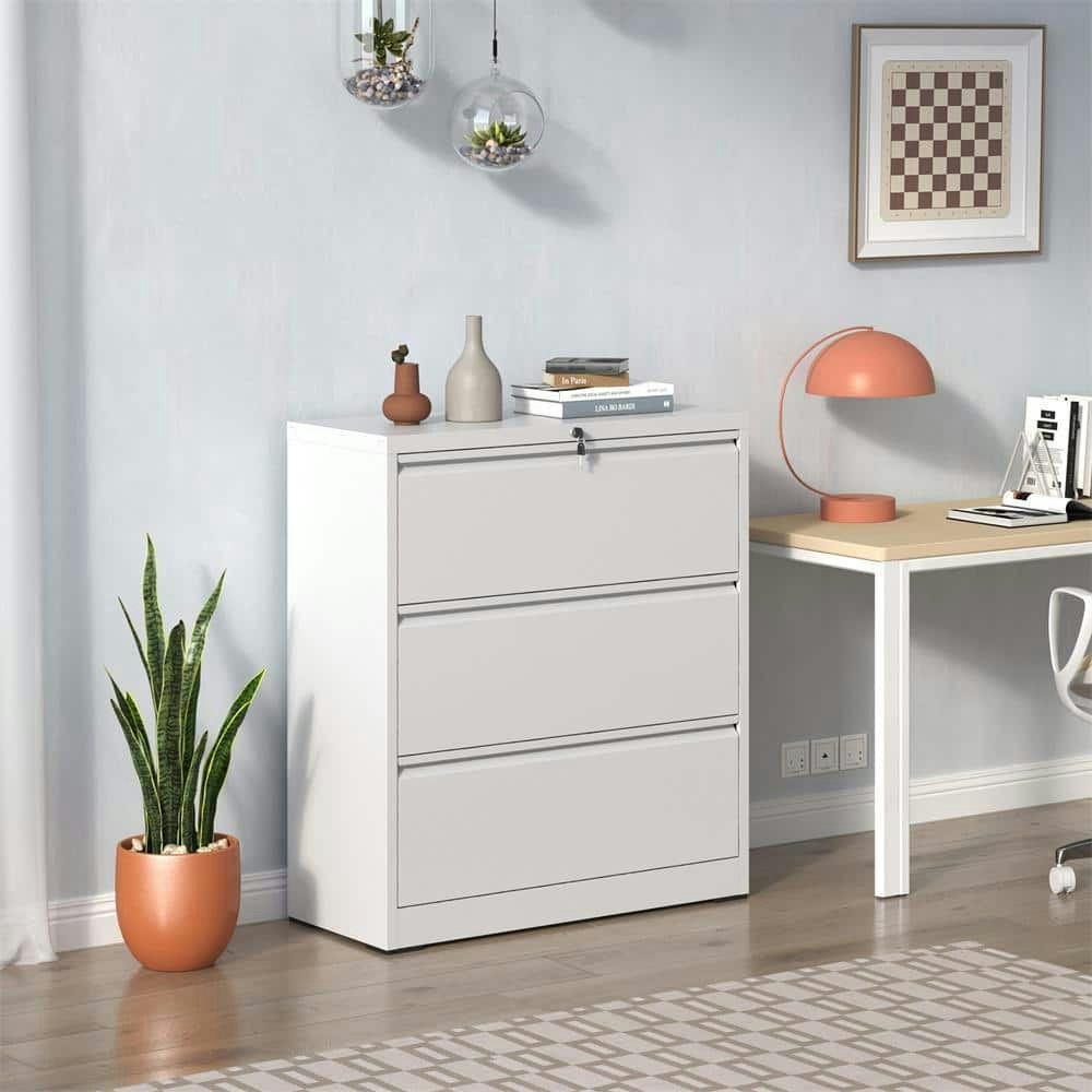 3-Drawer Metal Lateral File Cabinet: $292.43 3-Drawer Metal Lateral File Cabinet: $292.43