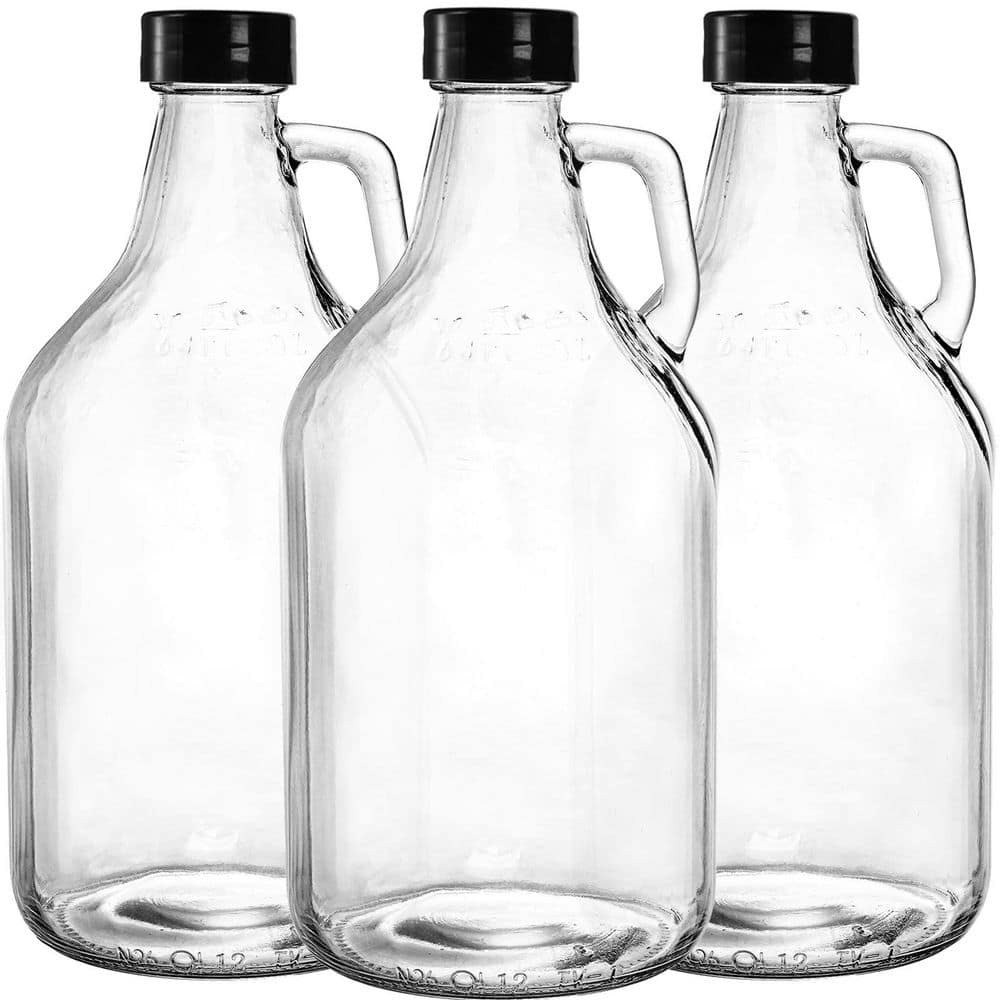 64-oz. Glass Growler 3-Pack: $84