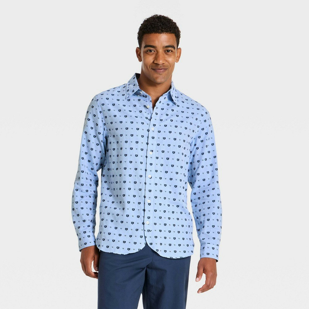 Houston White Men's Long Sleeve Oxford Button-Down Shirt: $35 Houston White Men's Long Sleeve Oxford Button-Down Shirt: $35