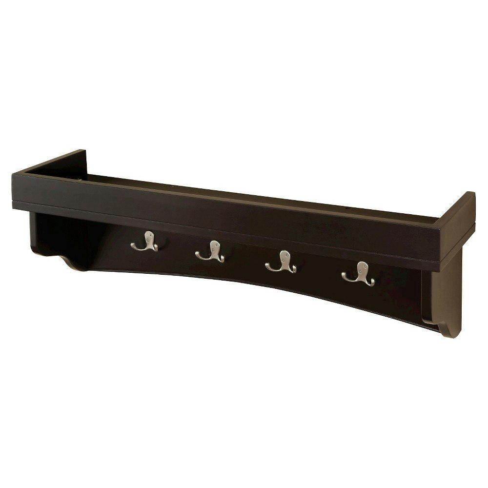 Alaterre Furniture 36-Inch Coat Hook Rack with Tray: $61.99 Alaterre Furniture 36-Inch Coat Hook Rack with Tray: $61.99