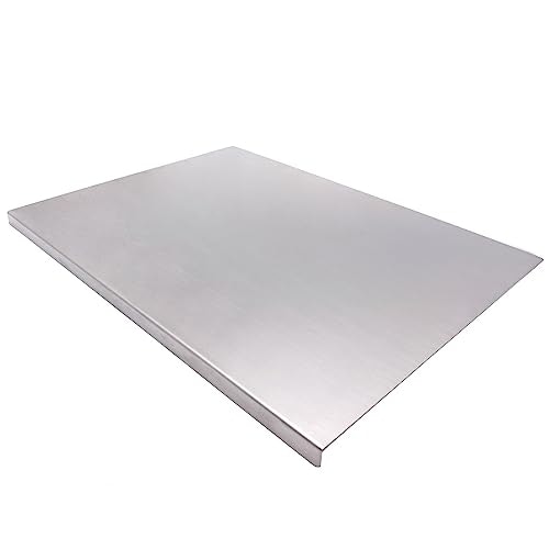 Billamb 15.7 x 11.8-inch Stainless Steel Cutting Board: $14.38