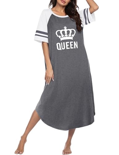 Ekouaer Women's Cotton Nightgown: $18.97 Ekouaer Women's Cotton Nightgown: $18.97