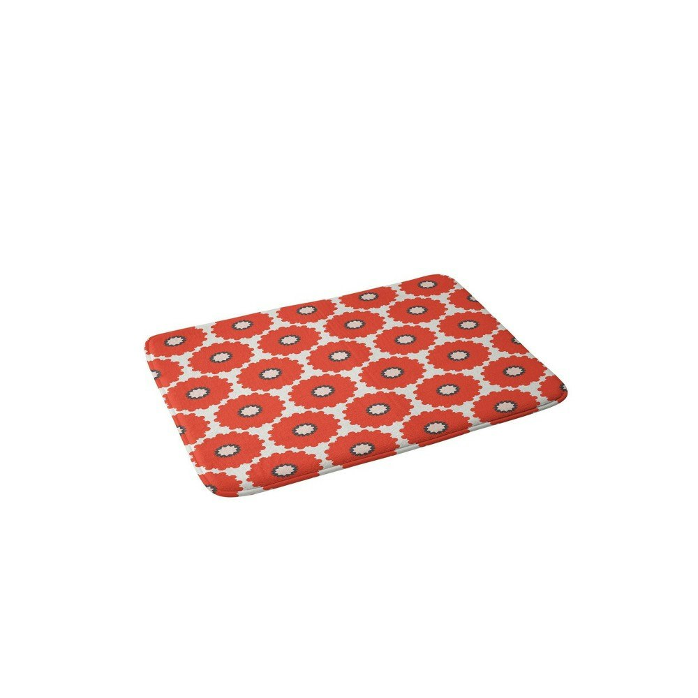 Holli Zollinger Coral Pop Memory Foam Bath Rug: $50.99