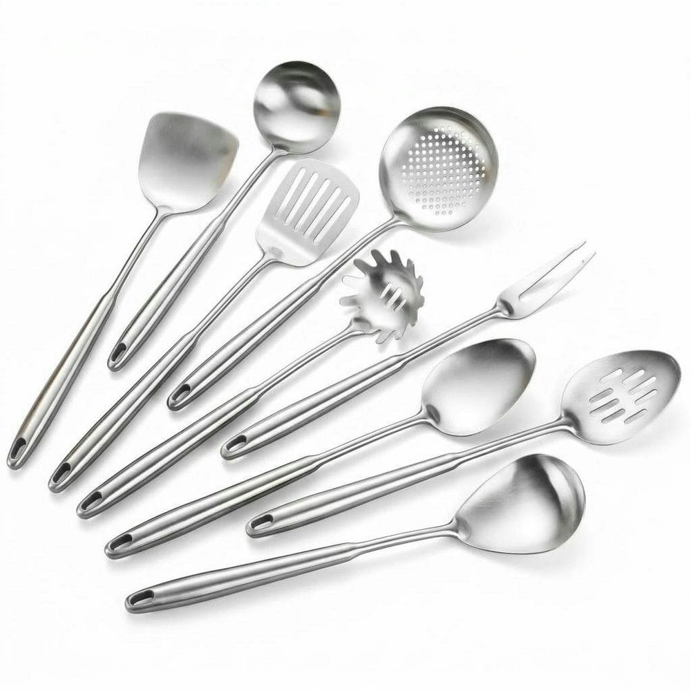 Stainless Steel Kitchen Utensil Set 9-Piece: $121.40 Stainless Steel Kitchen Utensil Set 9-Piece: $121.40