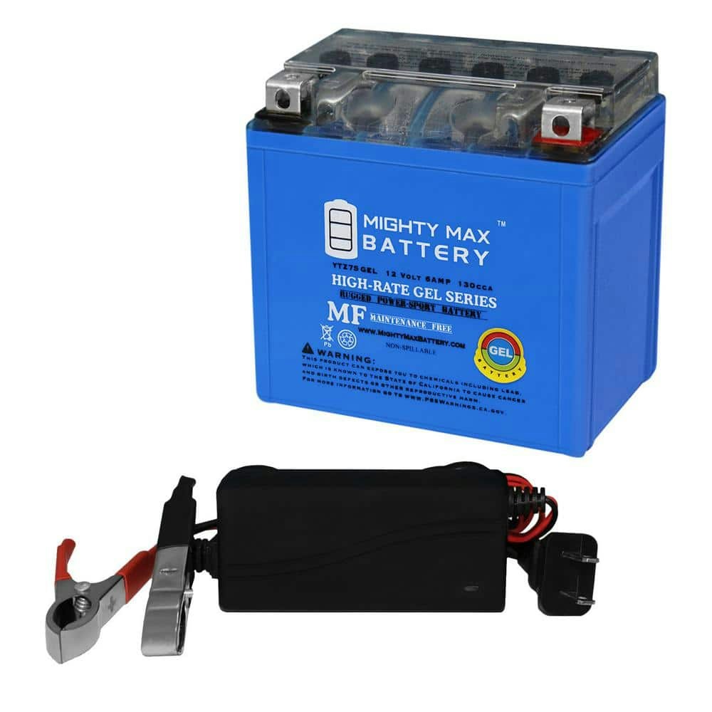 YTZ7S Gel Battery and 12V 1A Charger: $49.99 YTZ7S Gel Battery and 12V 1A Charger: $49.99