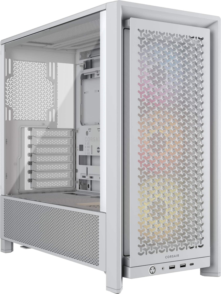 Corsair 4000D RS ARGB Mid-Tower PC Case: $124.99