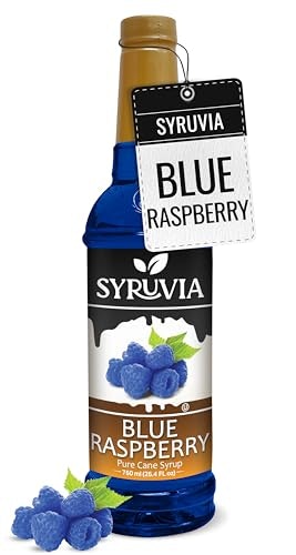 Syruvia Blue Raspberry Syrup 25.4-fl oz: $10.99 Syruvia Blue Raspberry Syrup 25.4-fl oz: $10.99