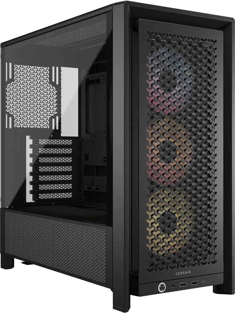 Corsair 4000D RS ARGB ATX Mid-Tower PC Case: $124.99 Corsair 4000D RS ARGB ATX Mid-Tower PC Case: $124.99