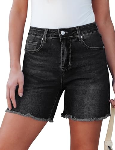 Luvamia High-Waisted Denim Mom Shorts: $24.29 Luvamia High-Waisted Denim Mom Shorts: $24.29