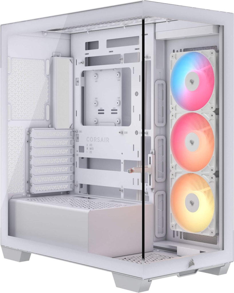 Corsair 3500X ARGB Mid-Tower PC Case: $79.99