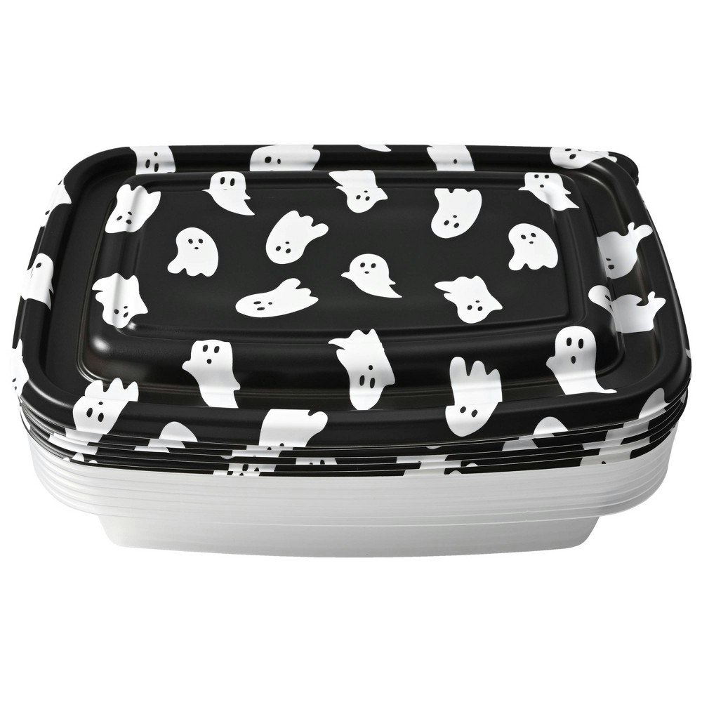 Cook With Color Halloween Ghost Food Storage Container 6-Piece Set: $4.99