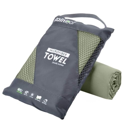 Rainleaf Microfiber Camping and Travel Towel: $7.26 Rainleaf Microfiber Camping and Travel Towel: $7.26