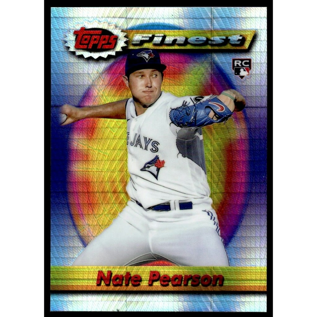 2021 Finest Flashbacks Nate Pearson Prism Refractor Trading Card: $13.50