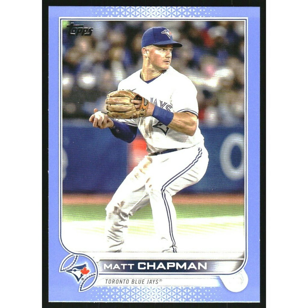 2022 Topps Update Father's Day Blue Matt Chapman Baseball Card: $10.80