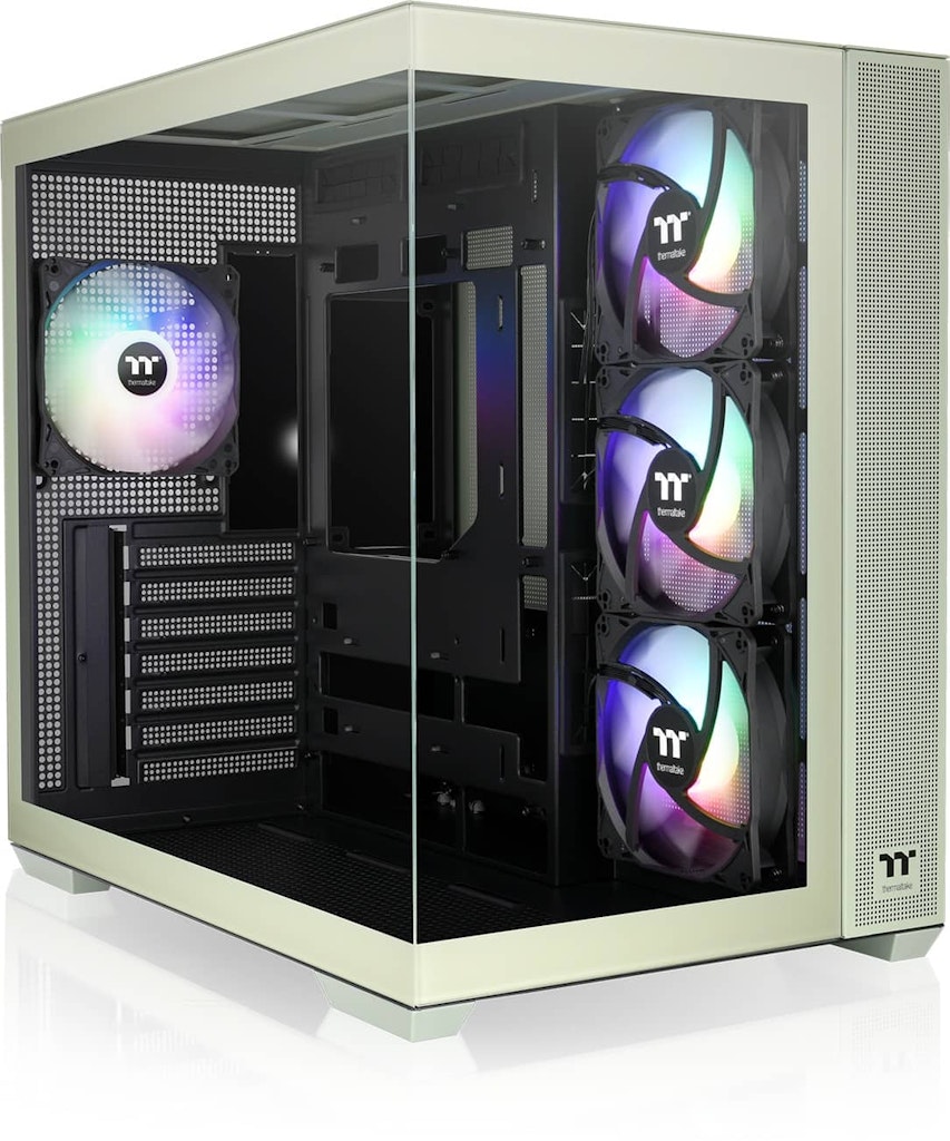 Thermaltake View 380 TG ARGB Mid Tower ATX PC Case: $99.99 Thermaltake View 380 TG ARGB Mid Tower ATX PC Case: $99.99