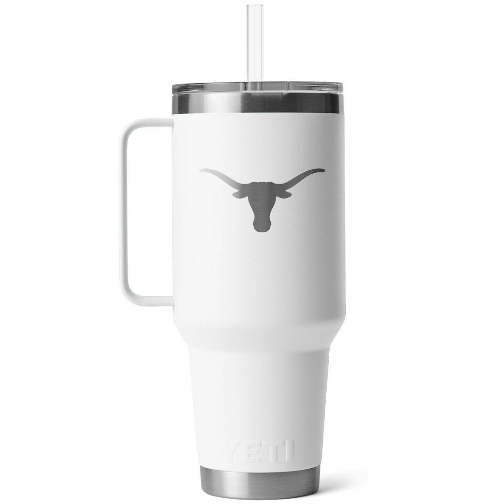 Yeti 42-ounce Texas Longhorns Rambler Straw Mug: $60 Yeti 42-ounce Texas Longhorns Rambler Straw Mug: $60