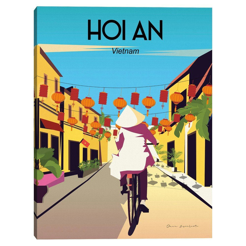 18" x 24" Hoi An Vietnam Canvas Art Print: $59.99