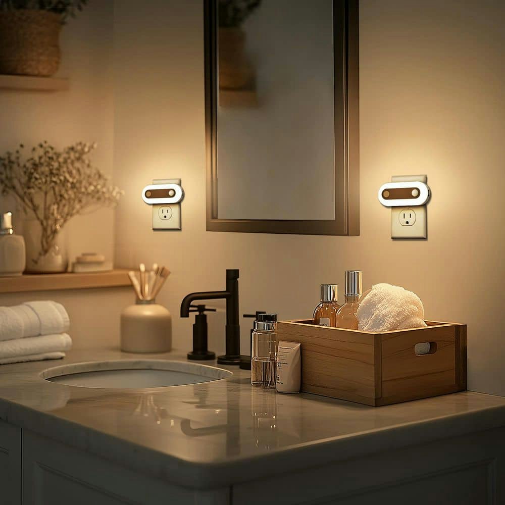 Plug-In Motion Sensor Night Light: $22.67