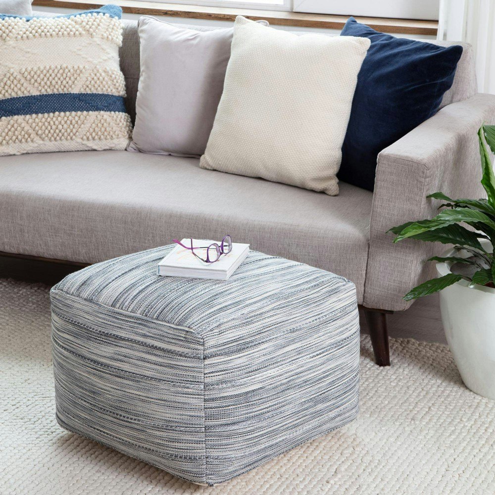 Joya 17-Inch Square Pouf: $71.99 Joya 17-Inch Square Pouf: $71.99