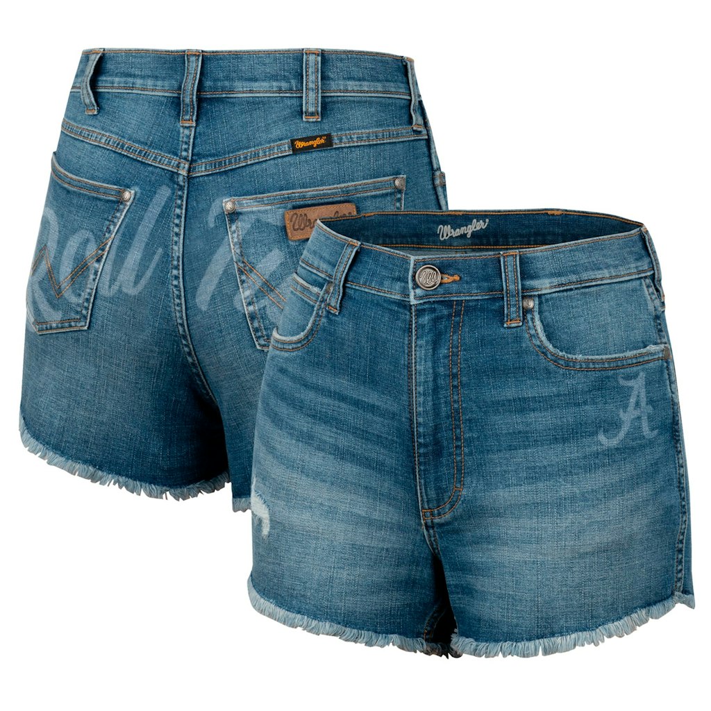 Women's Alabama Crimson Tide Retro High-Rise Cut-Off Shorts: $34.99